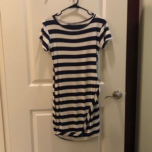 Navy and white Loveappella dress